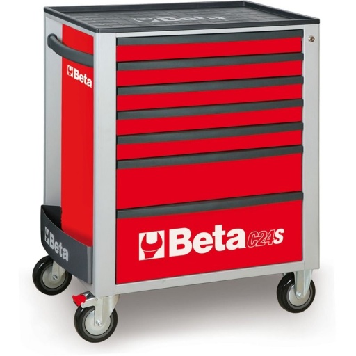 Servante d'atelier 7 tiroirs 800kg beta rouge