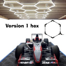Ensemble eclairage atelier hexagonale 1 hexagone 42W
Consommation d'&eacute;nergie 42 kWh/1000h
Tension d'entr&eacute;e AC165-265V
Flux 5040lm
Flux par Watt 120lm/W
IP 20
Temp&eacute;rature de couleur corr&eacute;l&eacute;e 6000K
Couleur lumi&egrave;re Lumi&egrave;re blanche
&Eacute;tiquette d'efficacit&eacute; &eacute;nerg&eacute;tique E
Angle de faisceau 180&deg;
Cycles marche / arr&ecirc;t 25 000x
Allumage instantan&eacute; 0.1s
Fr&eacute;quence de fonctionnement 50-60 Hz
Temp&eacute;rature -20&deg;C / +40&deg;C
Ra &ge; 80
Maintien du flux lumineux en fin de vie 70%
Taille du produit 790x920 mm
