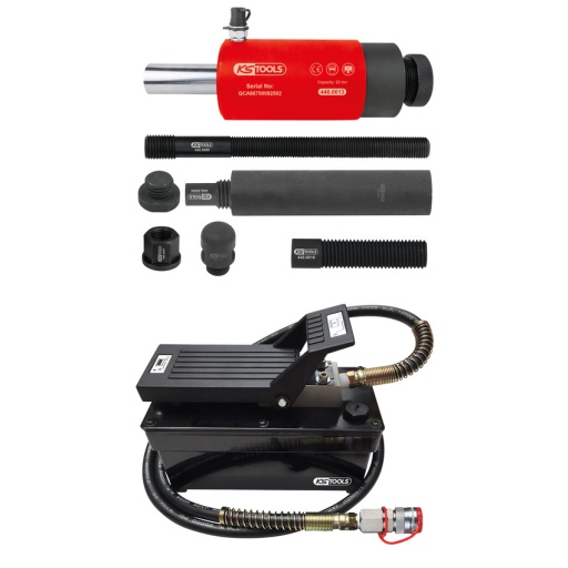 Unité hydraulique 22 t avec pompe hydropneumatique, 13 pcs