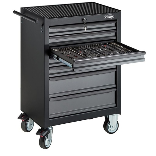 Servante d'atelier 7 tiroirs vigor 500N