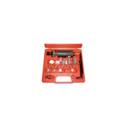 Meuleuse droite en coffret
- vitesse 25000 tr/m2 
- pince 6 et 3 mm - consomm tion  110 l/m2 
- poids net 0.62 kg 
- longueur 156 mm  
- hauteur 45 mm  
- raccord 1/4" bsp 
- niveau de vibration <2.5 m/sec2 
- niveau sonore 83 db(a) 
- pression 6.4 bar 
- régulateur incorpore. échappement arrière 
utilisee pour de multiples taches. sa conception la rend particulierement économique et fiable. entierement gainée  d'une matière composite anti-allergique qui la rend encore plus légère et isolée l'operateur du froid.
composition du coffret :
Clés de service. une pince de 3mm et 10 meules sur tige.