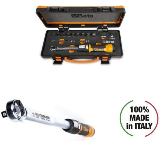Coffret clé dynamométrique 5-25Nm 14 pièces 1/4