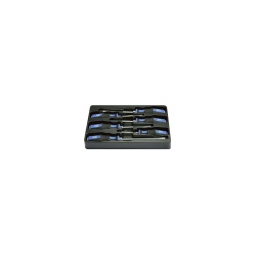 Boite 6 pièces tournevis  ergotorque plusmax

- poignée ergonomique bicomposant qui permet un maintien optimale
- tête en acier s2 ultra résistant 
- livre dans un coffret de rangement composite extra robuste
- lames traversantes 6 pans 
- disque de frappe et carré d'entrainement 1/4

composition :

- 3 tournevis fente : 3.5-5.5-8mm - 3 phillips : ph1-ph2-ph3