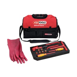 Composition d'outils électricien en sac smartbag XL 137 pièces KS TOOLS  117.0138