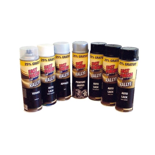 Peinture fast finish argent jantes 500ml