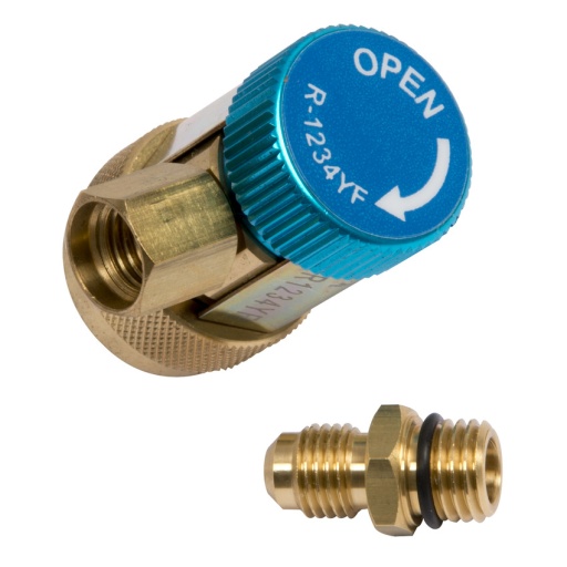 Raccord basse pression 12 mm avec adaptateur 1/4"- Gaz R1234
