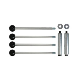 Guides de support - volkswagen. audi group - 6 pcs
un ensemble d'outils a concus pour permettre de glisser la partie avant de la voiture pour fournir plus
d'espace lors de la révision du moteur.
ce dispositif est extremement utile en travaillant sur le calage du moteur.
8mm pour une utilisation sur passat 1.9tdi pd 1.6/2.0. sharan 1.9 tdi pd