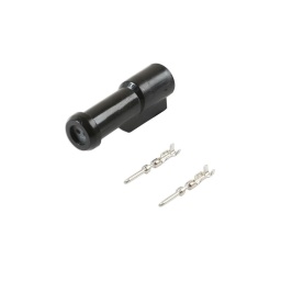 Connecteur Ford pour capteur ABS à 2 pôles mâle (noir)
Equivalent au code constructeur 1U2Z-14S411-BSB,
Contenu: 3pcs de connecteurs mâle à 2 pôles
6 joints d'étanchéité (Ref 37488)