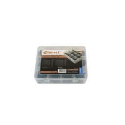 Assortiment de connecteurs électriques VW populaire Série 6.3. 
Convient pour les câbles de 1.5-2.5mm2  Contient 8 connecteurs à 2 pôles (mâle et femelle) 
 Livré complet avec les cosses et les joints d'étanchéités  Kit conforme ROHS
 A utiliser avec la pince a sertir :  Ref 1913