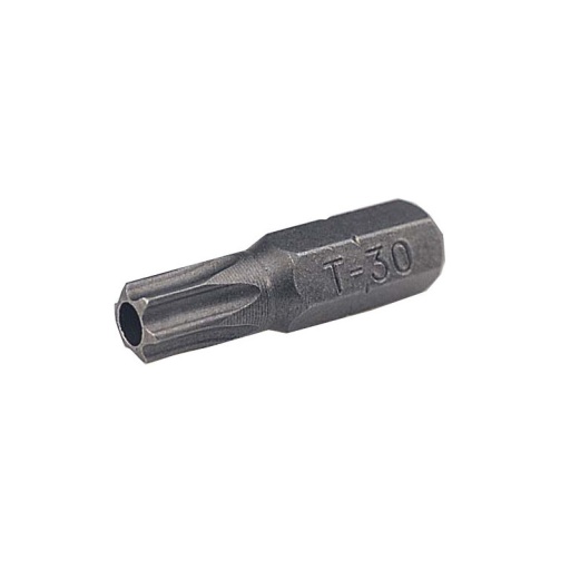 Embout de vissage 6.35mm torx percé t8 25 mm 