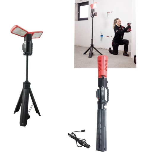 Projecteur portable AC/DC sur trépied 10 000 Lumens