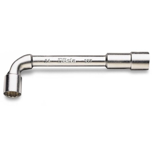 Clé à pipe chromée mat 6x12pans 6mm beta série 937