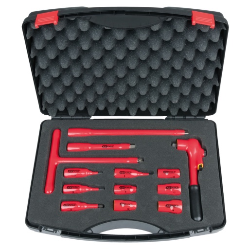Coffret de douilles et accessoires isolés 3/8 13 pièces