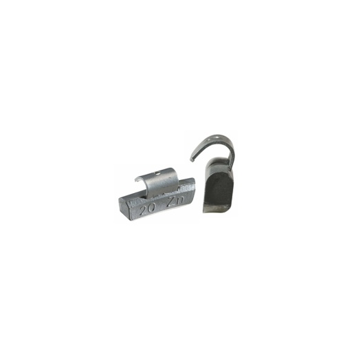 Boite de 100 masses d'équilibrage 15gr jante alu