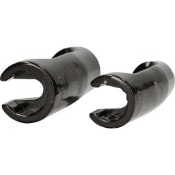 12 pans
Carr&eacute; d'entra&icirc;nement int&eacute;rieur selon DIN 3120 / ISO 1174 avec encoche pour verrouillage par bille
Longueur et forme sp&eacute;cifique
Pour le montage et le d&eacute;montage des conduites d'injection difficilements accessibles
Permet un travail rapide et simple
l&rsquo;ouverture permet une rotation de 180&deg;
T&ecirc;te brunie
Chrome-Molybd&egrave;ne
