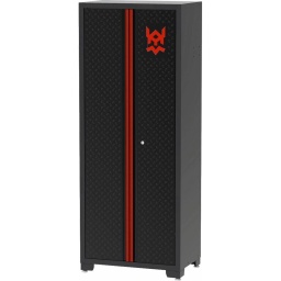 Armoire haute &agrave; 2 portes
- profondeur = 470mm
- largeur = 750mm
- hauteur = 1920mm
Charge maxi : 360kg.
Charge par &eacute;tag&egrave;re : 90kg.
Avec 3 &eacute;tag&egrave;res, la barre de penderie + le 