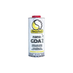 Traitement moteur pl nano-technologie anti-usure / anti-friction le traitement moteur nano gda-pl est issu des dernieres innovations en matière de nanotechnologie et de particules antifrictions
effets : ameliore le rendement moteur / reduit la consomm tion de carburant / augmente la durée de vie du moteur les nanoparticules spheriques de bisulfure de tungstene forment des << micro-roulements >> qui se dispesent dans l'huile et se deposent sur les irregularites des surfaces métalliques : diminution de la friction et de l'usure / rehausse et equilibre les compressions / reduit les bruits de fonctionnement. un bidon de 1 litre traite de 20 a 35 litres d'huile moteur. faire fonctionner le moteur jusqu'a atteindre la température normale de fonctionnement. verser la dose dans l'huile et laisser tourner 15 minutes. traitement recomm nde tous les 50 a 100 000 km ou a chaque vidange