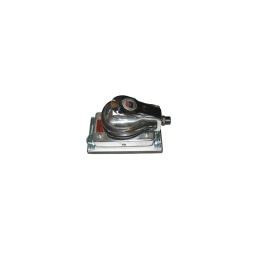 Ponceuse vibrante orbitale 
 
- vitesse 8500 tr/m2 
- plateau à pince 170x90mm - excentration 4.8mm - consomm tion  110 l/m2
- poids net 2.20 kg 
- longueur 175 mm  
- raccord 1/4" bsp 
- niveau de vibration <3.3 m/sec2 
- niveau sonore 85 db(a) 
- pression 6.4 bar  

ponceuse vibrante classique. surtout utile sur les surfaces planes importantes. souvent utilisee en carrosserie pl. menuisérie. pour les bateaux de plaisance ainsi que pour le dressage de nombreux materiaux 
son plateau equipe de pinces permet d'utiliser les abrasifs en rouleau 
