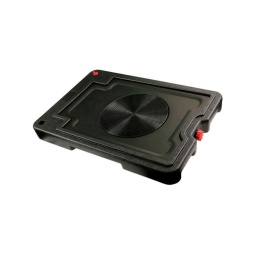 Bac de vidange huile / eau - profil bas - 20 litres Capacité 20 Litres - Poids 5.6 Kg Taille : 850mm x 600mm x 125mm de haut 4 pieds de support et 2 poignées pour un meilleur transport  Anti éclaboussure - la grille peut se retirer  Fabrication robuste en polyéthylène moulé