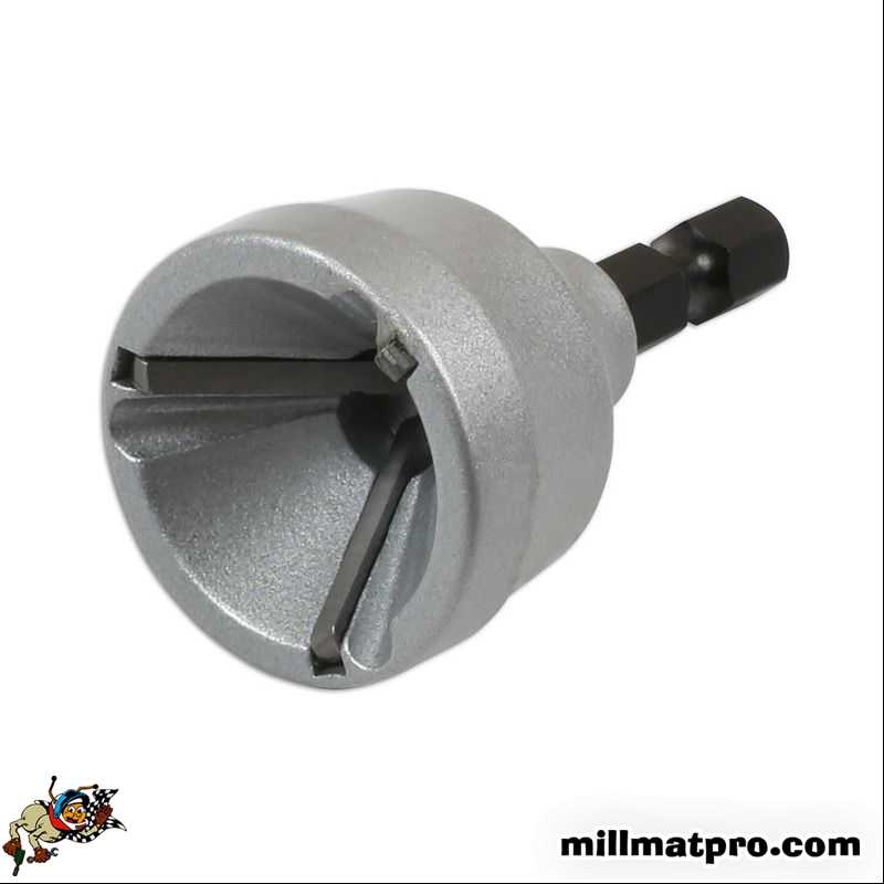 Outil D'ébavurage Et Chanfrein Externe - Pour Perceuse, Tige 1/4" - Diamètre 3/16" à 1" - Acier, Cuivre, Bois, Plastique