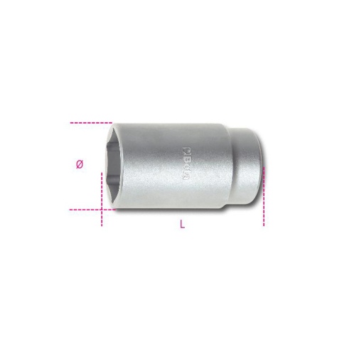 Douille 1/2" pour écrou de moyeu 35mm 6 pans beta
