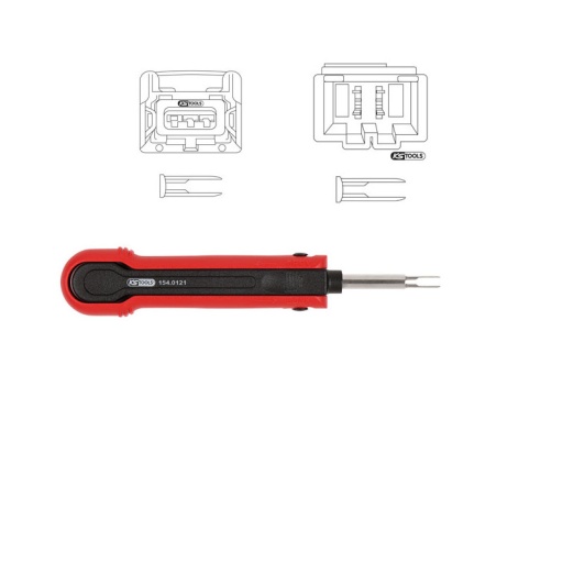 Extracteur de cosses pour connecteurs plats et faston vw audi