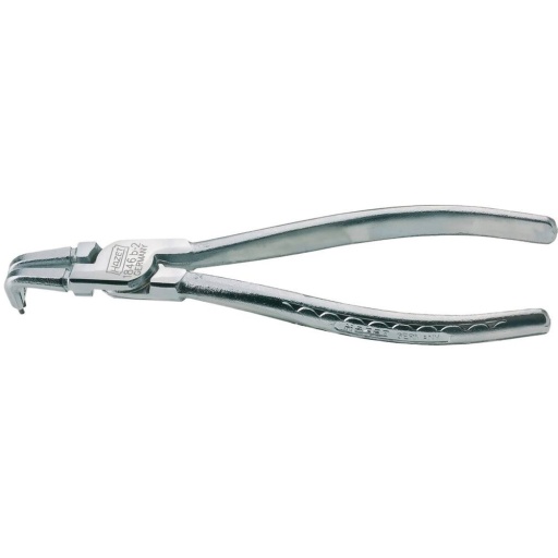 Pince coudee 180mm pour circlips interieur 19/60mm