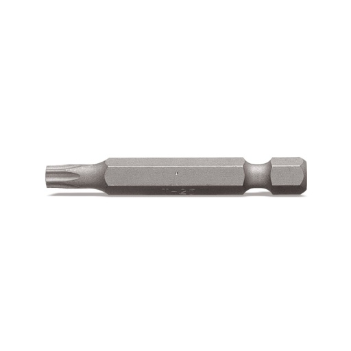 Embout 1/4 long pour vis empreinte torx t20
