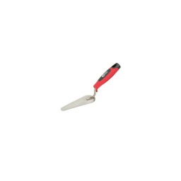 Truelle langue de chat 

- poignée bi-composant
- lame inox
- coudée droit
- lame et patte soudees
- longueur 160mm 