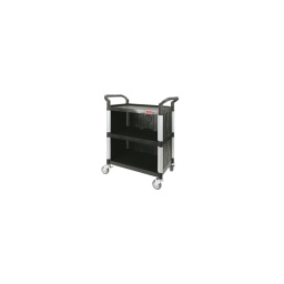 Chariot d'atelier ferme

- 3 niveaux
- roues grand diamètre dont 2 pivotantes
- pieds en aluminiumm tableau plastique
- dimensions : l860xl480xh860mm - poids: 12.4kg