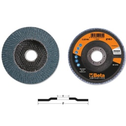 Disque à double lamelles zirconium support fibre de verre 125mm 11204B grain 80
Disque à lamelles plat Zirconium avec support fibre de verre et simple lamelle
Exécution plate
- Indiqué pour ébavurage, meulage et  nition de surfaces.
- Utilisable pour les opérations sur les aciers inoxydables, les métaux ferreux et non ferreux.
- Les grains plus gros sont indiqués pour les travaux de meulage et de dégrossissage ; en revanche, les grains plus fins sont particulièrement adaptés aux travaux de  finition.
- Lot de 10