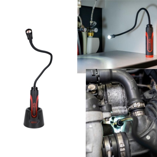 Lampe d'inspection flexible rechargeable 700 lumens