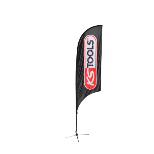 Drapeau flamme 3m