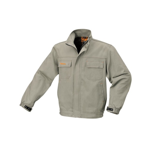 Veste de travail 100% coton beige