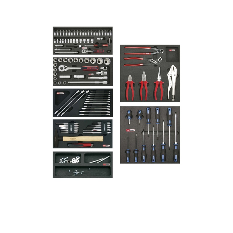 Servante DAKARédition 7 tiroirs équipée 114 outils KS Tools