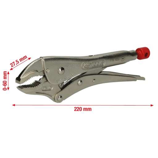Pince &eacute;taux-ajustables 220mm