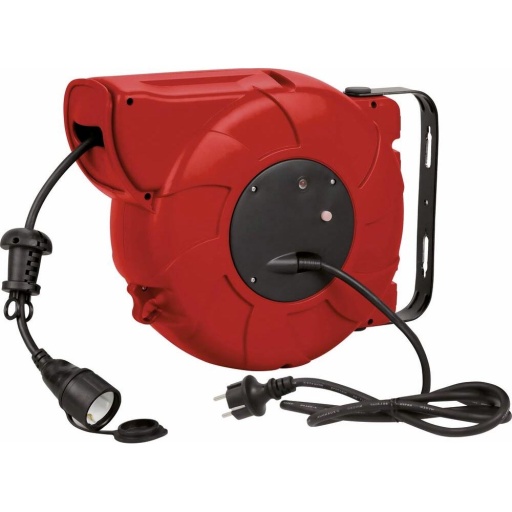 Enrouleur électrique automatique HO7RN-F 10m+2m 3G2,5mm² 230V