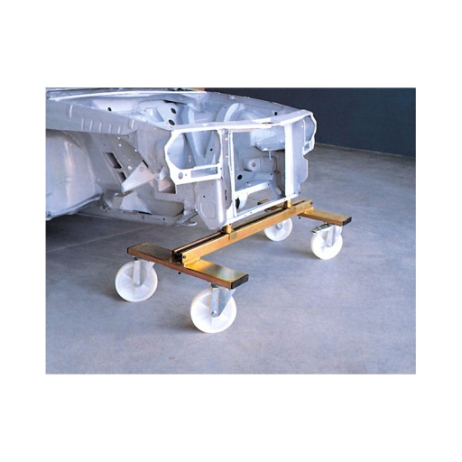 Chariot déplacement caisse / chassis 