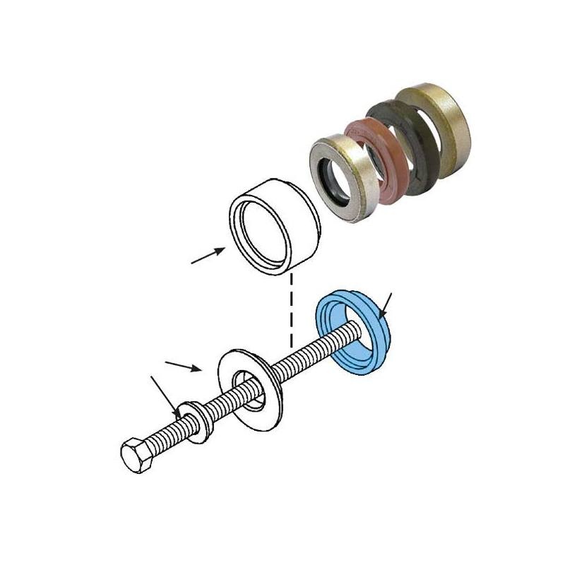 / Kit de montage pour joint spi > Outillage auto > Pinces  spécifiques > Pinces pour joints-joncs > Kit de montage pour joint spi