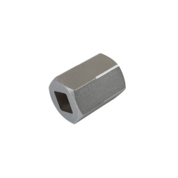 Application: audi a4 2007<. a5 2009<. a6 2011<. a7 2010<. q5 2010<
requis pour relacher la rotule inférieure pour nettoyer la corrosion
sert égalment de converteur pour permettre a la rotule d'etre tournee apres avoir relache la vis de rotule de suspension
27mm en 6 pans avec un trou d'un diamètre de 18mm - carré en 1/2"
36mm de long.
a utiliser en conjonction avec les réf 5863 et 6336