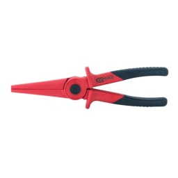 Pince universelle coupante isolée en plastique, 225 mm
Pour le montage et le verrouillage de compteurs
Risque de court-circuit réduit grâce à une isolation complète
Plastique ABS renforcé de fibre de verre
Poignée bi-composant