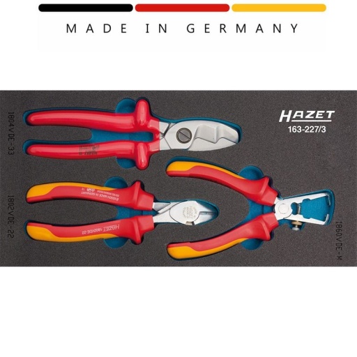 Module 3 pinces isolées 1000v Hazet