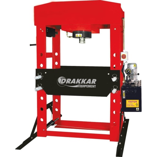 Presse d'atelier electro hydraulique 150T bati soudé