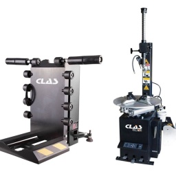 Kit composé d'un monte démonte pneus semi-automatique 10"-21" 230V (DM 0500BL) + Lève roue semi-auto (DM 0000).
DM 0500BL : Monte démonte pneus semi-automatique spécialement adapté pour le montage et démontage sans effort des pneus VL, utilitaires et 4x4.
Caractéristiques : largeur maxi du pneu : de 3 à 12 pouces, øde jante prise extérieure : 10 à 18 pouces, øde jante prise intérieure : 12 à 21 pouces, vitesse de rotation : 6.5trs/min, pédalier ergonomique et intuitif, pression de service : 8-10bar, épurateur d'air et lubrificateur d'huile, valve de sécurité gonflage tubeless : 3,5bar, Alimentation : 230V-50Hz, puissance : 0.85-1.1kW, puissance détalonneur : 2500kg, poids : 177kg.
Livré avec : SA0172 : 1 semelle de protection pour têtes acier, SA8903 : 5 clips de protection pour têtes acier, SA8906 : jeu de 4 protections mors jantes alu, 1 démonte pneus avec protection pour jante alu.
DM 0000 : Lève roue pour démonte-pneus qui est un assistant, compatible avec la majorité des démontes pneus du marché qui vous permettra de travailler rapidement et sans sans effort. En effet grâce à sa commande pneumatique actionnable au pied, vous pourrez lever et faire pivoter la roue à l'horizontal afin de la positionner sur la table du démonte pneu. Ainsi l'opération de mise en place de la roue sur la table se fera rapidement avec un minimum d'effort physique limitant ainsi les risques de TMS (troubles musculo squelettiques).
Caractéristiques : charge max : 70kg.
Ergonomique.
Eligible Carsat.



Composition :
- DM0500BL : démonte pneus semi-automatique 10"-21"
- DM0000 : lève roue pour démonte-pneus




À PROPOS DE LA MARQUE CLAS
Notre Marque CLAS « Garage Solutions » basée en Savoie (France), a été créée en 1996. Nous sommes depuis toujours un acteur innovant de l’équipement et de l’outillage technique pour véhicules légers, utilitaires et poids lourds. Aujourd’hui, nous évoluons vers un écosystème offrant des solutions globales, bénéfique pour l’ensemble de nos partenaires. Nous nous adaptons à vos besoins et budgets, en étant toujours plus simple et réactif avec des hommes et des femmes experts, passionnés, au cœur d’une digitalisation à votre service. Consolidant notre leadership en France, nous accélérons notre expansion afin de devenir un acteur clef à l’international. 