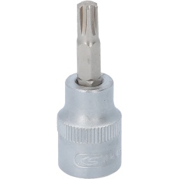 RIBE®
Carré d'entraînement intérieur selon DIN 3120 / ISO 1174 avec encoche pour verrouillage par bille
avec embout tournevis nickelé serti
Pour une utilisation manuelle
Finition satinée