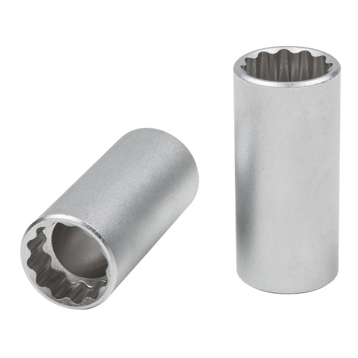 Douille 1/2'' 12 pans 16,0 mm longue