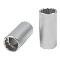 Douille 1/2'' 12 pans 16,0 mm longue