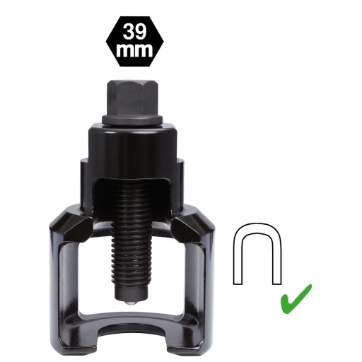 Cloche d&rsquo;extraction universelle de rotule Vibro Impact 39 x 60 mm
