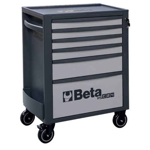 Servante mobile avec 6 tiroirs RSC24/6 Grise