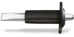 Burin nervuré 300x34mm avec protection